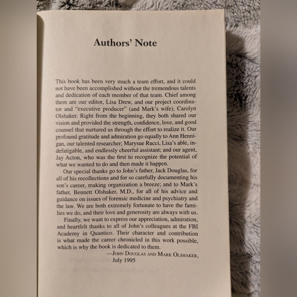 MindHunter Inside the Elite FBI Serial Crimes Unit Behavioral Profiler Paperback - Picture 10 of 12